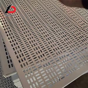 Small Round Hole Perforated Metal Mesh Decoration Aluminum Wire Mesh For