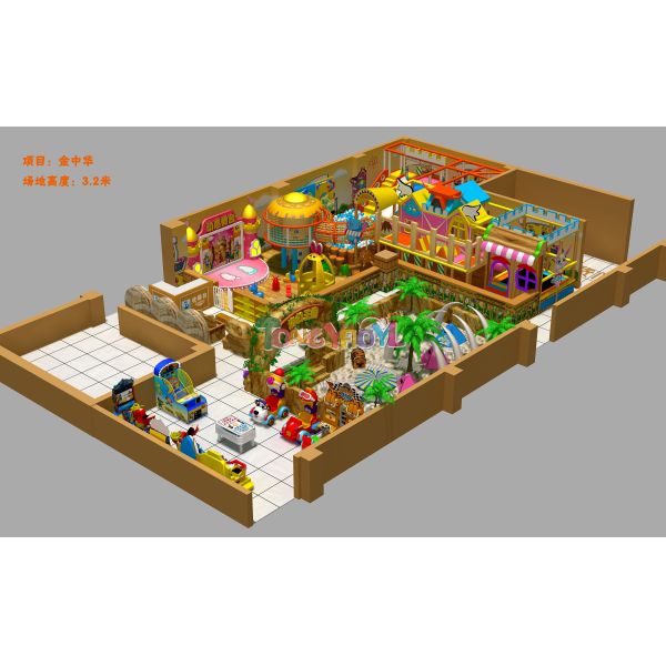 Town Theme Indoor Playground Equipment For Your Business Needs The Ultimate