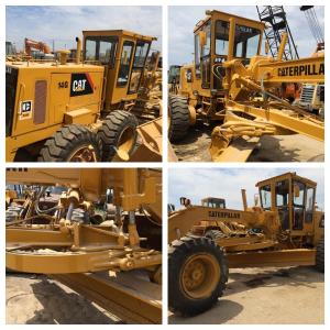 CAT 14G Used Motor Grader Low Hour Original Diesel Engine 173HP