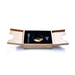 Rigid Paper Double Door Presentation Product Packaging Box Custom