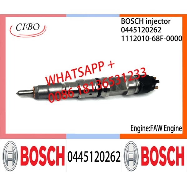 BOSCH 0445120262 1112010-68F-0000 Neutral Fuel Injector Assembly 0445120262