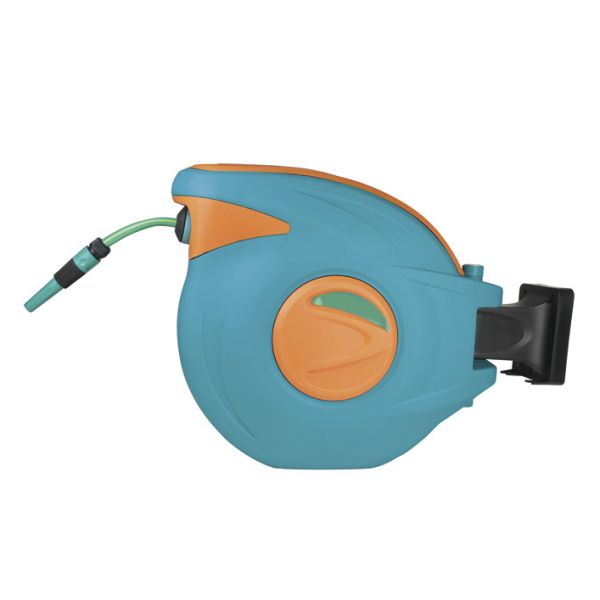 Quality Portable hanging style automatic 30m retractable garden hose reel wholesale
