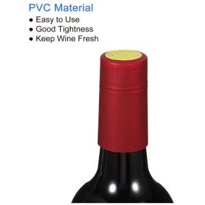 Healthy Lead Free Glass Bottle Heat Shrink Capsules With Custom Size