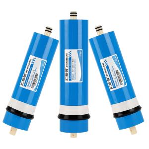 12*10*8cm Blue 5 Grade 3213 400 GPD Household Reverse Osmosis Membrane Water
