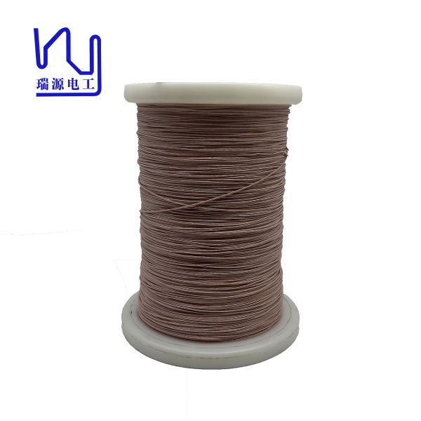 Silk Covered Insulated Ustc Litz Wire Solid Nylon Uew Ployester Magnet For