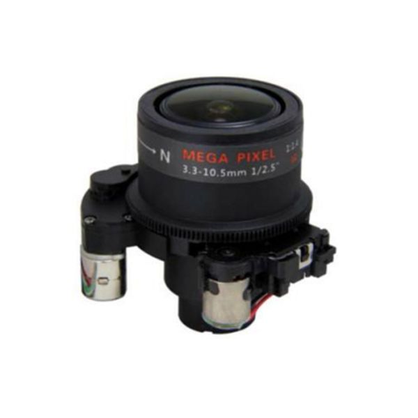 Quality 1/2.5" 3.3-10.5mm 5Megapixel F1.4 M14 Mount P-IRIS Motorized Zoom IR-Cut Vari-focal Lens, 3.3-10.5mm Camera Lens wholesale