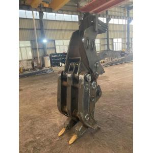 Manual Log Mechanical Excavator Grab For Kubota Hitachi Komatsu