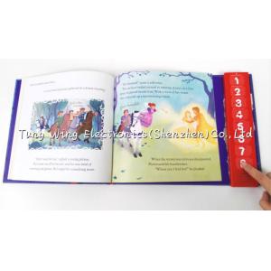 Educational Red 8 Button Baby Sound Books With Voice Recordable