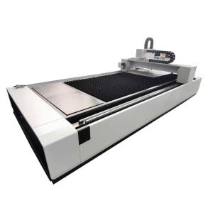 High Power Speed Cnc Sheet Metal Double Table Fiber Laser Cutting Machine