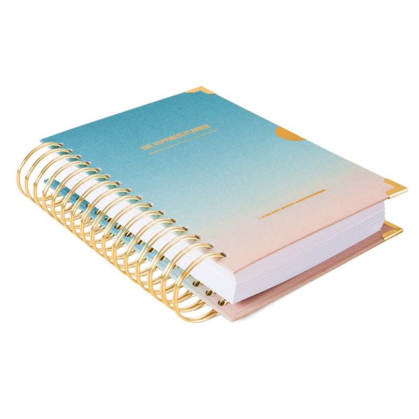Quality Planner 2021 Custom Printing Spiral Dropshipping Weekly Diary Notebook wholesale
