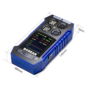 Portable Sampling Pump Multi Gas Analyser , Handheld Gas Leak Detector