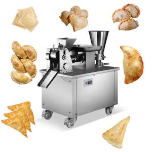 Automatic Samosa Folding Machine 220v 1.5kw Large Meat Stuffing Maker
