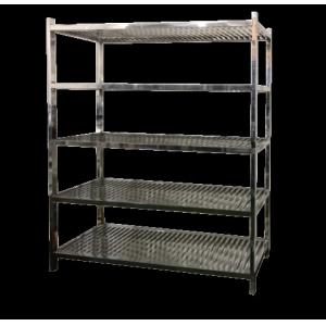 Multi Layer Medical Stainless Steel Shelf Standard Size For Hospital