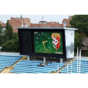 Adjustable Brightness P8 LED stadium display Large Viewing Angle IP43 Level