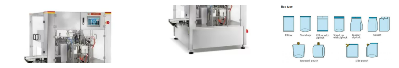 220V 50Bpm Snack Food Packaging Machine , Premade Pouch Packing Machine