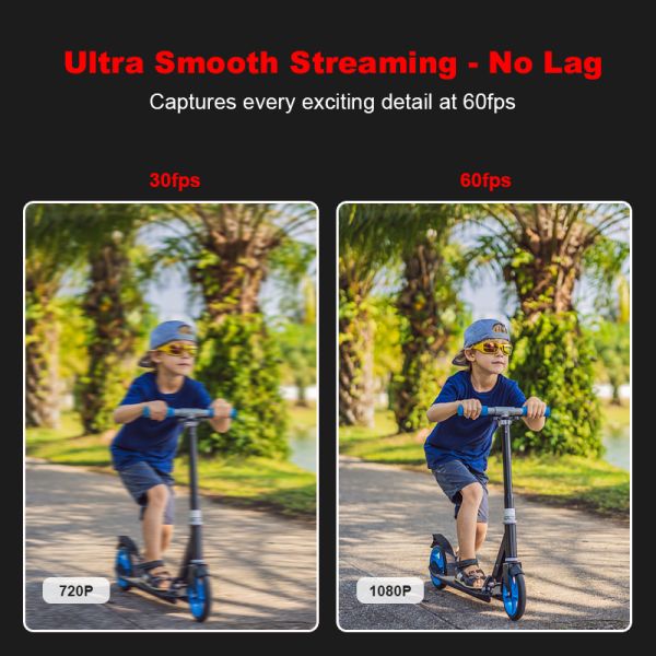 Automatic High Definition Webcam With Built In 2pcs Microphone 30fps 60fps Frame Rate