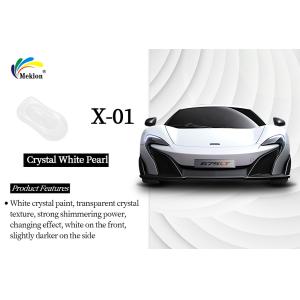 China 1K Auto Paint Refinish Coating Crystal Pearl Color Primer Crystal white Car Paint on sale