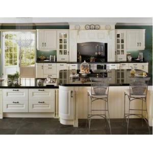 China YADI Custom Kitchen Solid Wood Cabinets Cupboard E1 Linear U Style on sale