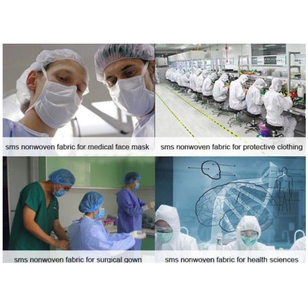 Breathable Non Woven Fabric Products / Disposable Surgical Caps OEM ODM