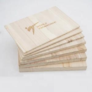 Paulownia Wood Breaking Boards For Martial Arts Customized And Durable