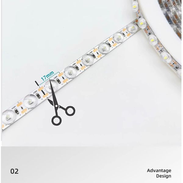 50000 Hours Service Life Led Light Strip Suitable For Indoor Lighting/Decoration/Hidden Light Dc 24v