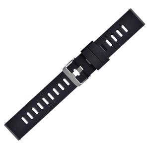 22mm TPU Rubber Watch Band Straps With Quick Release Spring Bar