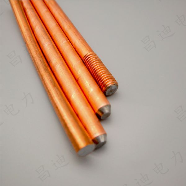 Quality 500mm 16mm Earth Rod Gi Two Threads Pointed Or Threaded wholesale