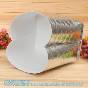 Reusable Insulation Bags Thermal Box Liners 13 X 8.5 X 12 Metalized Box Liners