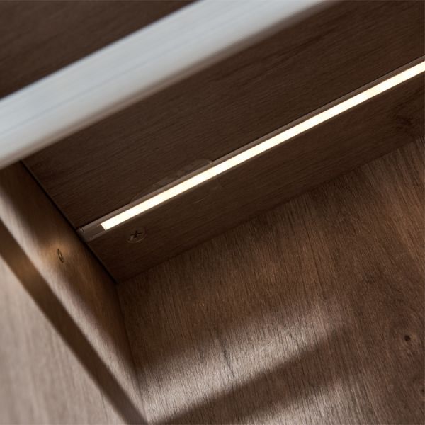 Quality 28mm Modular Cabinet Accessories LED Light Tube Support Hardware Drawer Basket wholesale