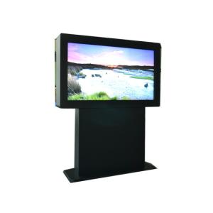 Cheap Maxbright 43" Outdoor Advertising Kiosk Dual Face High Bright IP65 for sale