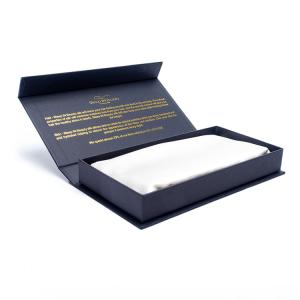 Cheap Custom Printed Silk Pillowcase Eye Mask Scrunchie Set Gift Box for sale