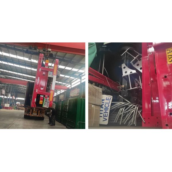 3 Axle 40 Ton PVC Tarpaulin Side Curtain Van Trailer for Sale