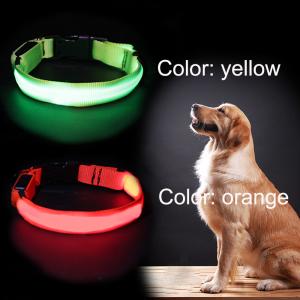 C906 Wholesale Factory Cheap Price C906 Luminous Nylon Pet USB Rechargeable Led
