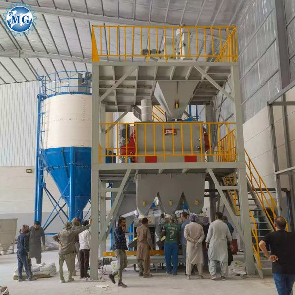 Quality PLC Control System and Automatic Automation in Tile Adhesive Production Line wholesale