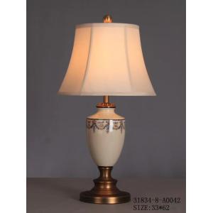 Hand Painting Elegant 39cm X 73cm Decorative Table Lamp