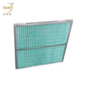 Customized Washable Reusable OEM Dust Filter G3 G4 Merv8 Air Filter Pleated Pre