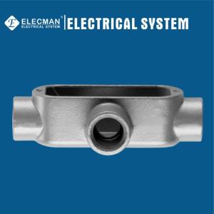 Malleable Iron Threaded IMC Rigid Form 5 Conduit Bodies X Type 1/2" - 4"