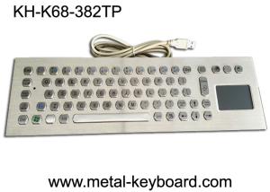 Cheap Computer Industrial Keyboard with Touchpad , 70 Keys Waterproof Keyboard With Touchpad for sale