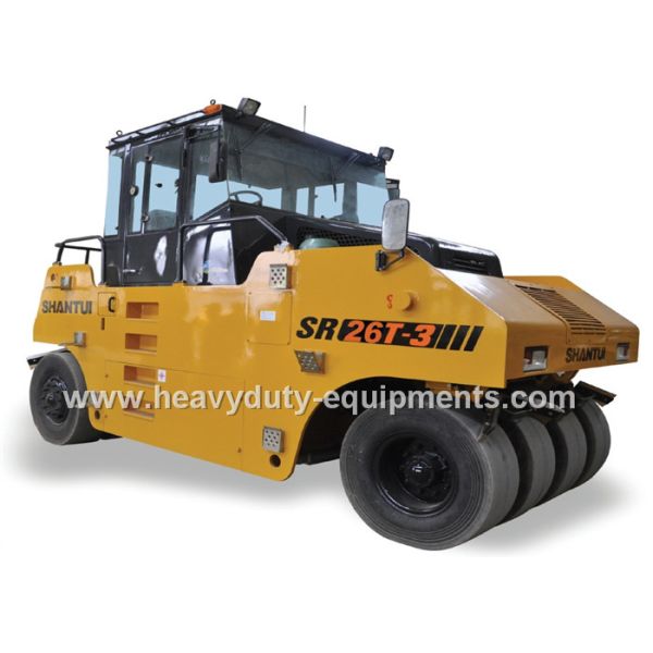 Shantui SR26T wheel road roller with 30000kg max. operating weight for