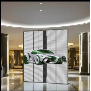 Flexible Full Color Commercial Clear Led Display for Glass Window Advertisement