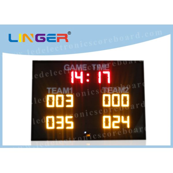 Quality Small Size with Easy IR Remote Led Electronic Scoreboard with Hanging Brackets wholesale