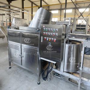 100kg/h SUS304 Commercial Electric Deep Fryer Nut Fryer for Peanut Bean