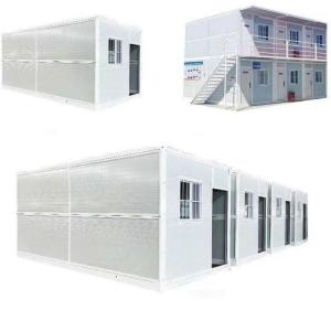 40ft 20ft Sandwich Panel Prefabricated Modular Folding Container House for