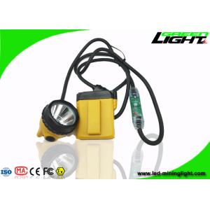 Explosion Prevention LED Miners Headlamp 10.4Ah 25000lux Cable Flashing Light