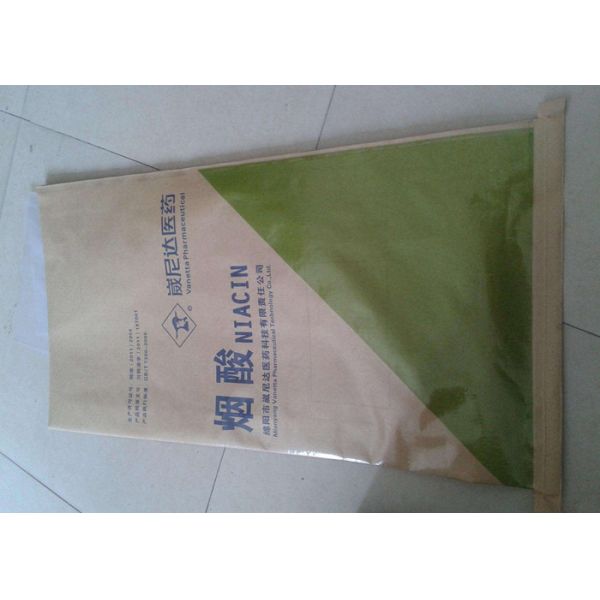 Moisture Proof Multiwall Paper Bags with Offset Printing / Heat Cut