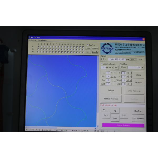 7kw Multi Needle Quilting Machine For Mattress 4600kg Double Rocker Machanical