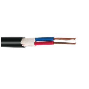 Stranded Copper Conductor Two Cores 1kV Pvc Jacket Cable / Pvc Insulated And