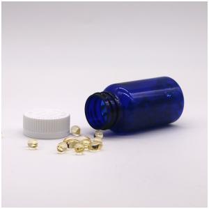 75ml Round Shape PET Plastic Bottle with Screw Cap and Custom Label Printing