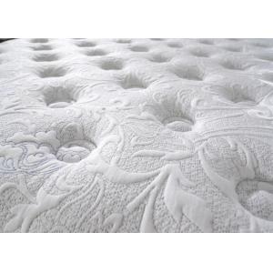 Euro Top Two Layers Bonnell Spring Bed Mattress 35cm Height For Hotel/Home