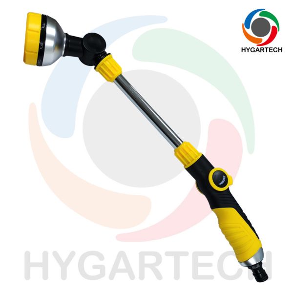 Multifunctional Thumb Control Spray Wand with Extension and Hose Connector for